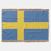 Zweedse vlag deken (Voorkant)