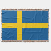 Zweedse vlag deken (Voorkant)