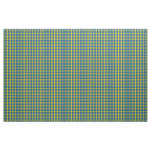 Zweedse vlag en Zweedse Trendy Fabric/mode Stof (Yard (91,4 cm))