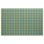 Zweedse vlag en Zweedse Trendy Fabric/mode Stof (Fat Quarter)
