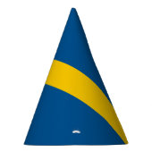 Zweedse vlag feesthoedjes (Rechts)