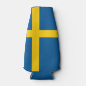 Zweedse vlag flesjeskoeler (Voorkant)