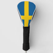 Zweedse vlag golfheadcover (Voorkant)