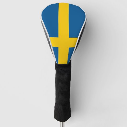 Zweedse vlag golfheadcover (Voorkant)