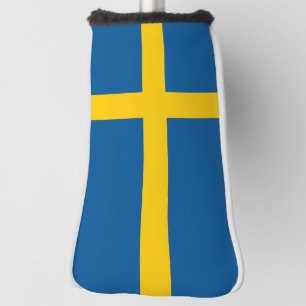Zweedse vlag golfheadcover