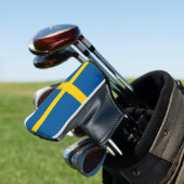 Zweedse vlag golfheadcover (Insitu)