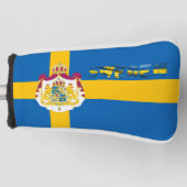 Zweedse vlag golfheadcover (Voorkant)