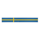 Zweedse vlag grosgrain lint (Voorkant)