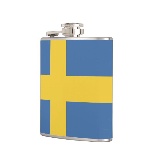 Zweedse vlag heupfles (Links)