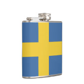 Zweedse vlag heupfles (Rechts)