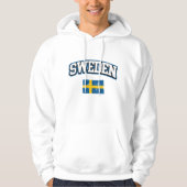 Zweedse vlag hoodie (Voorkant)