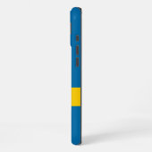 Zweedse vlag iPhone hoesje (Linkerkant)