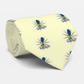 Zweedse vlag Kaart 2.0 Stropdas (Opgerold)