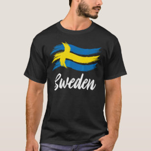 Zweedse Vlag Kleding Unieke Zweden Design T-shirt