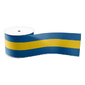 Zweedse vlag kleuren lint, patriots, Zweden Grosgrain Lint (Spoel)