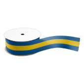 Zweedse vlag kleuren lint, Zweden / sport Grosgrain Lint (Spoel)