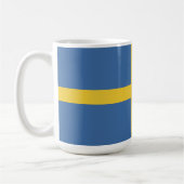 Zweedse vlag koffiemok (Links)