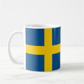 Zweedse vlag koffiemok (Links)