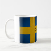 Zweedse vlag koffiemok (Links)