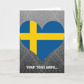 Zweedse vlag kopen kaart (Voorkant)