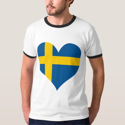 Zweedse vlag kopen t-shirt (Voorkant)