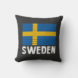 Zweedse vlag kussen