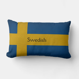Zweedse vlag kussen