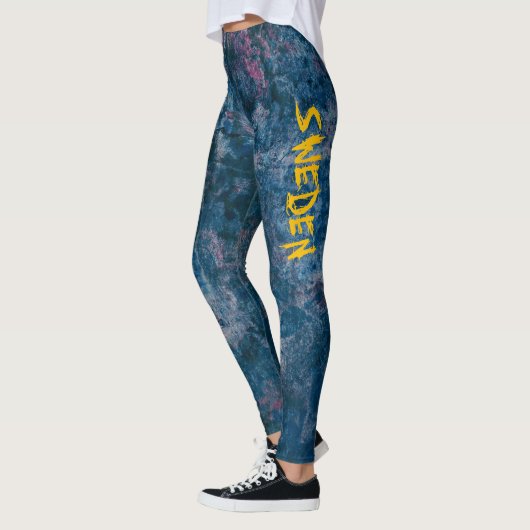 Zweedse vlag leggings (Links)