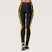 Zweedse vlag leggings (Achterkant)