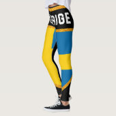Zweedse vlag leggings (Links)