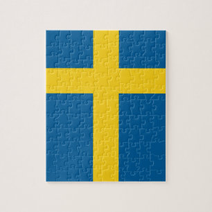 zweedse vlag legpuzzel