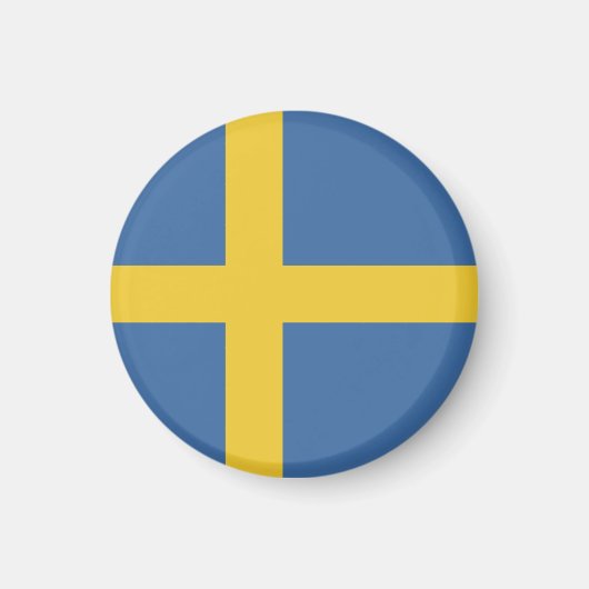 Zweedse vlag magneet (Voorkant)