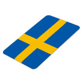 Zweedse vlag magneet (Linkerzijde)