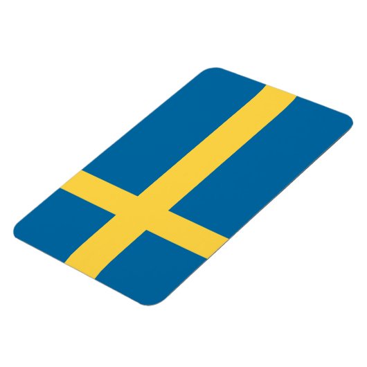 Zweedse vlag magneet (Linkerzijde)