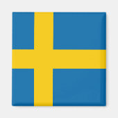 Zweedse vlag magneet (Voorkant)