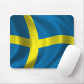 Zweedse vlag muismat (Met muis)