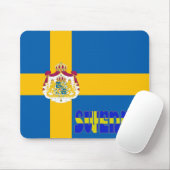 Zweedse vlag muismat (Met muis)