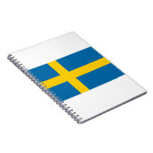 Zweedse vlag notitieboek (Rechterzijde)