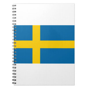 Zweedse vlag notitieboek
