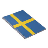 Zweedse vlag notitieboek (Rechterzijde)