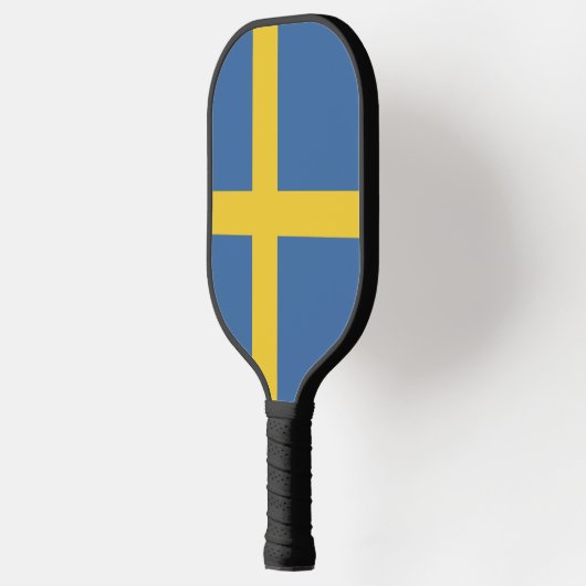 Zweedse vlag pickleball paddle (Links)