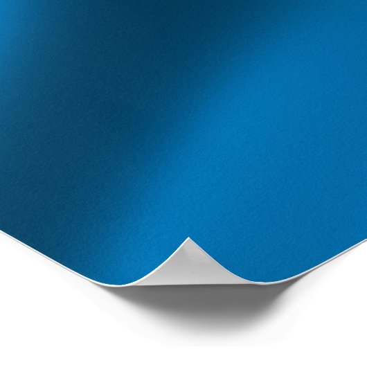 Zweedse vlag poster (Hoek)