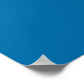 Zweedse vlag poster (Hoek)