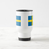 Zweedse vlag reisbeker (Center)