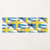 Zweedse vlag, Scandinavische cultuur, Zweedse kleu Yogamat (Voorkant (horizontaal))