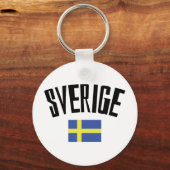 zweedse vlag sleutelhanger (Voorkant)