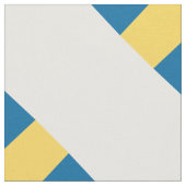 Zweedse vlag stof (Close Up)
