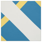 Zweedse vlag stof (Swatch)
