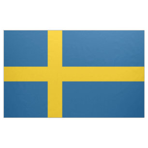 Zweedse vlag stof
