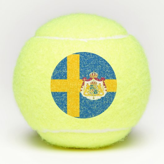 Zweedse vlag tennisballen (Voorkant)
